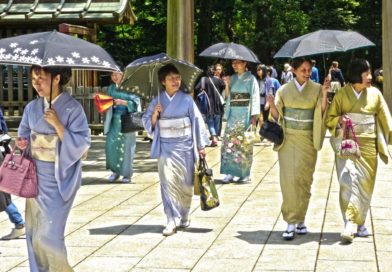 Kimono Ladies in Harajuku