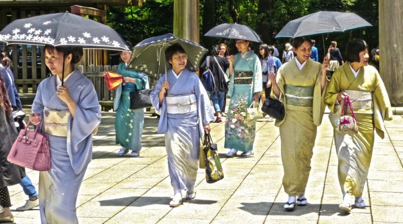 Kimono Ladies in Harajuku